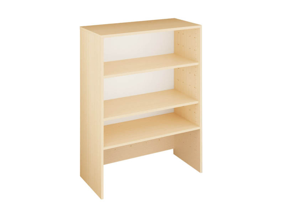 Storage Unit X with shelves - Beech