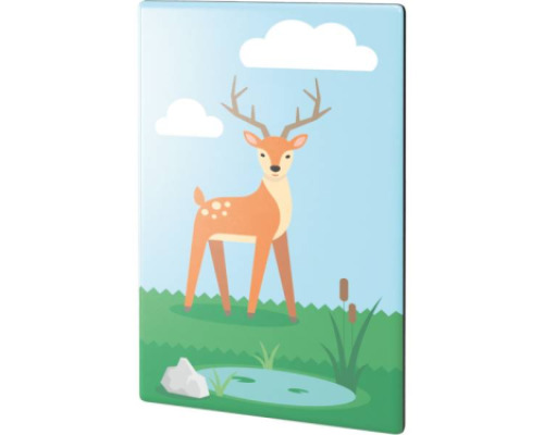 Forest wall panel. Deer