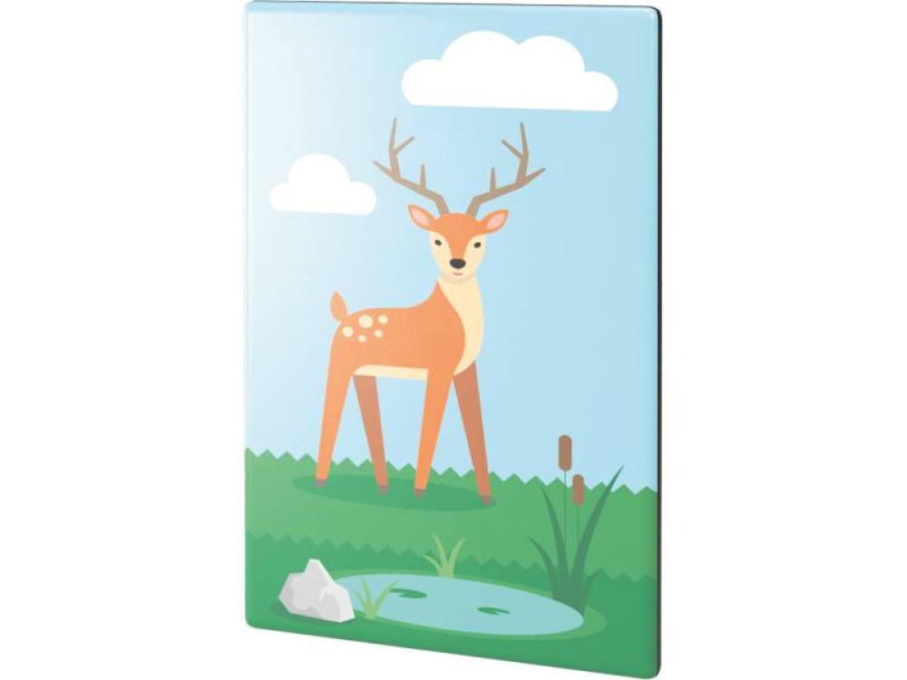 Forest wall panel. Deer