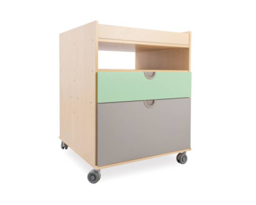Cubo. Mobile cabinet for drawers