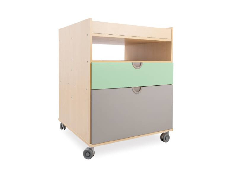 Cubo. Mobile cabinet for drawers
