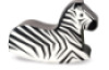 Zebra. Foam rocker