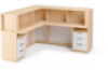 Reception desk - birch and white. Exclusive