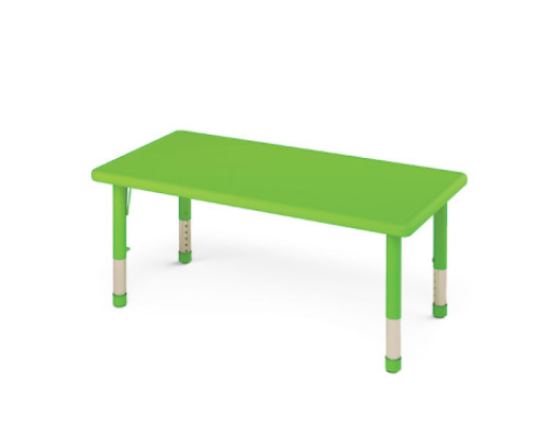 Butterfly table rectangular green