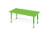 Butterfly table rectangular green