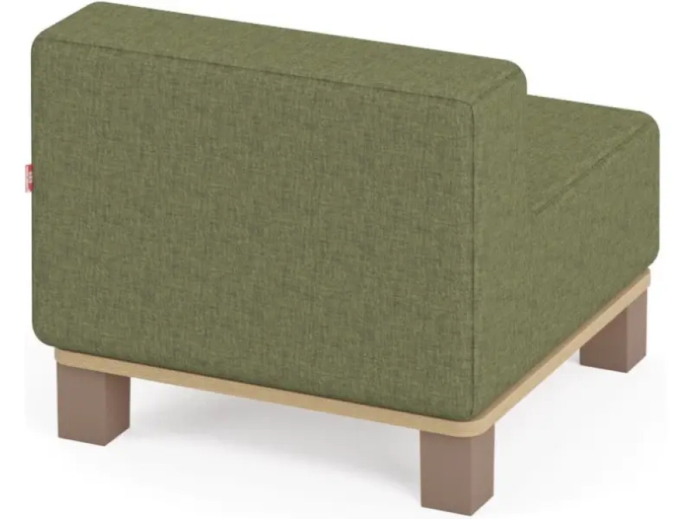 Bottle green chair. Media Kids collection