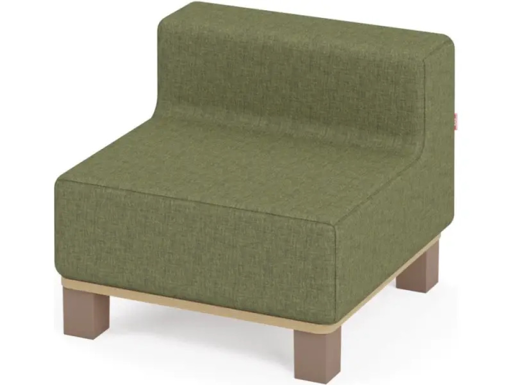 Bottle green chair. Media Kids collection