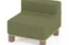 Bottle green chair. Media Kids collection