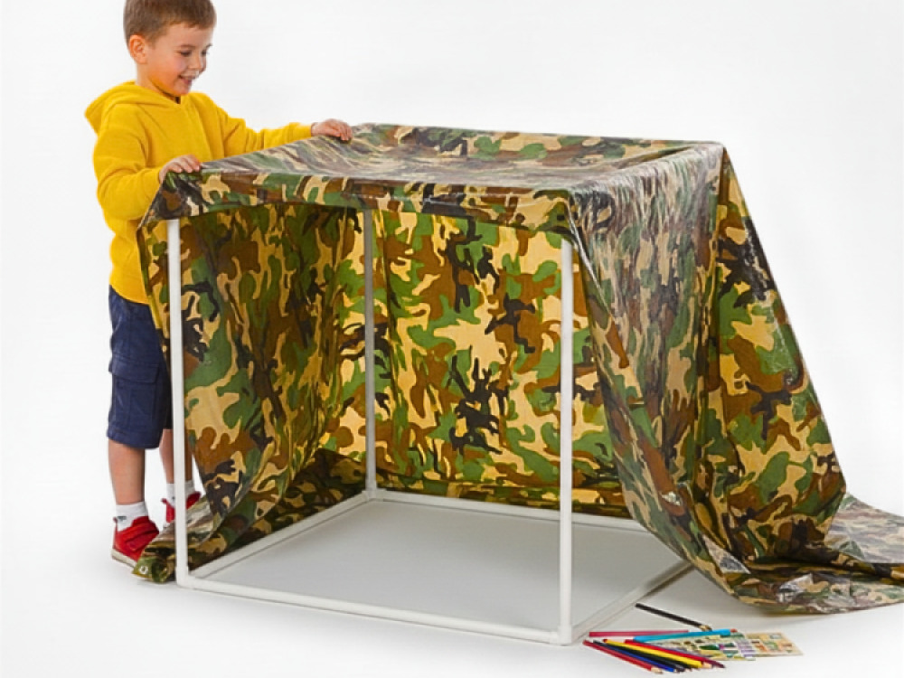 Camo material 3 colours
