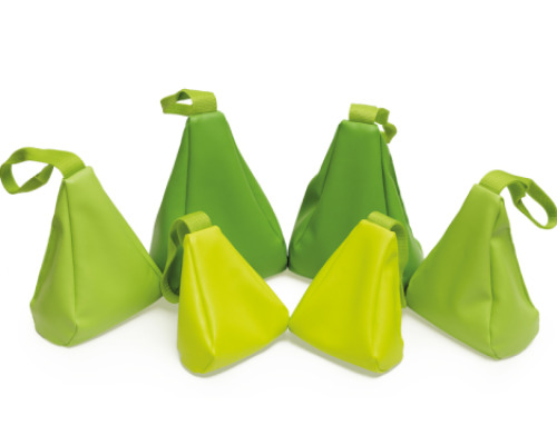 Weighted pouches. Set of 3 pairs