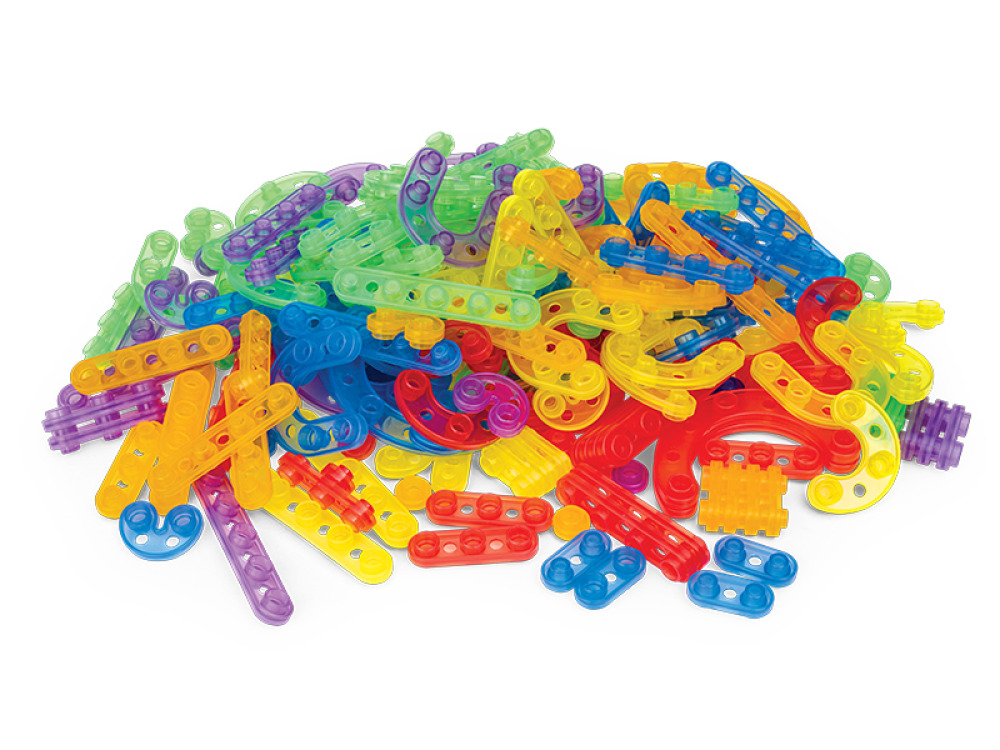 Rounded transparen bricks