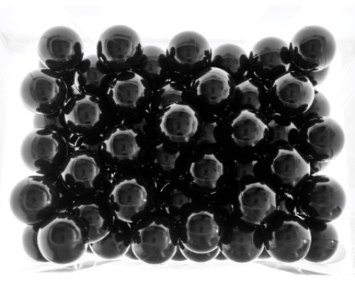 Softplay pool balls 500 pcs. Black