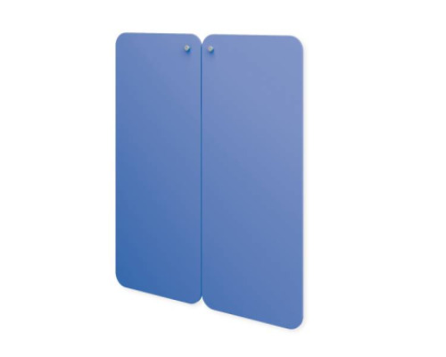 2 wardrobe doors for potties. Blue. Cubo collection