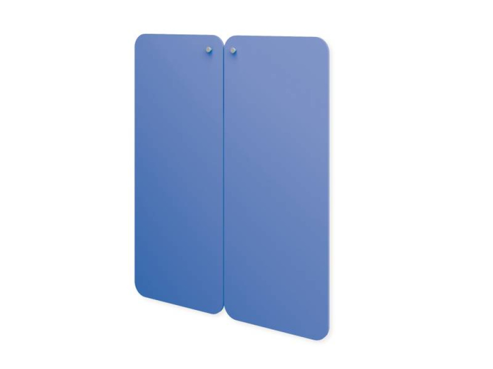 2 wardrobe doors for potties. Blue. Cubo collection