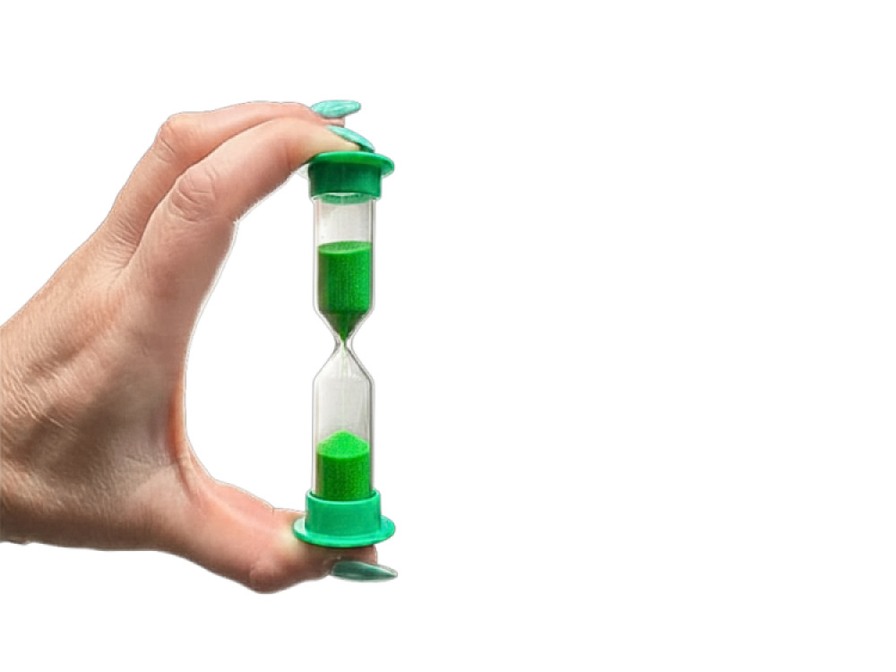 Set of 30 Mini Sand Timers – Class Pack (10×1 min. 10×3 min. 10×5 min.)