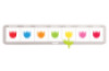 Dalton Plan. Magnetic Week Planner. Tulips