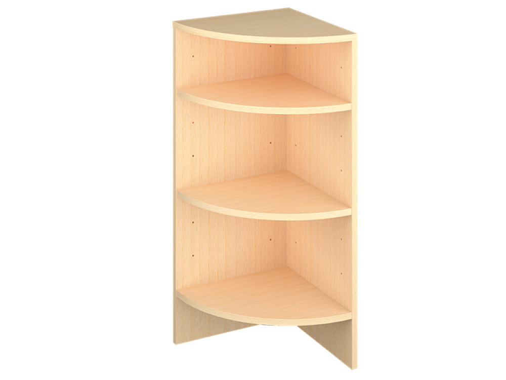 Corner cabinet L - Beech