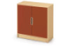 Storage Unit 92 with shelves and doors - Brick - L