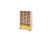 Storage Unit XL with compartments + container - Yellow