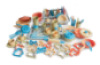 Delleuxe kitchen play dishes set in nature colours