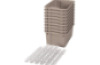 Big plastic containers with runners - eco beige - 09