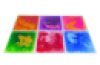 Set of 6 Liquid Floor Tiles 50x50cm (6 Colours)