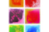 Set of 6 Liquid Floor Tiles 50x50cm (6 Colours)