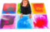 Set of 6 Liquid Floor Tiles 50x50cm (6 Colours)