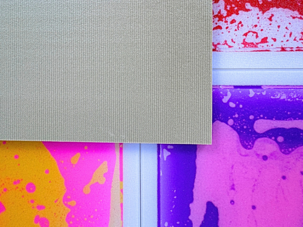 Set of 6 Liquid Floor Tiles 50x50cm (6 Colours)