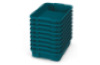 Small plastic containers - eco blue-green - 09