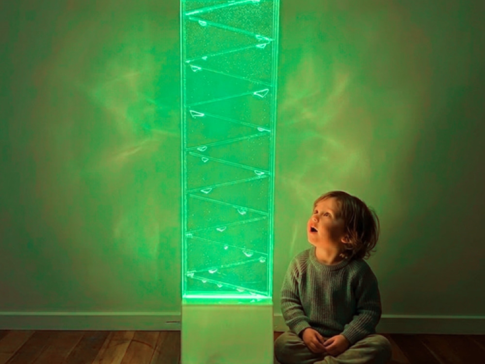 Flowing Gems Standing Water Wall