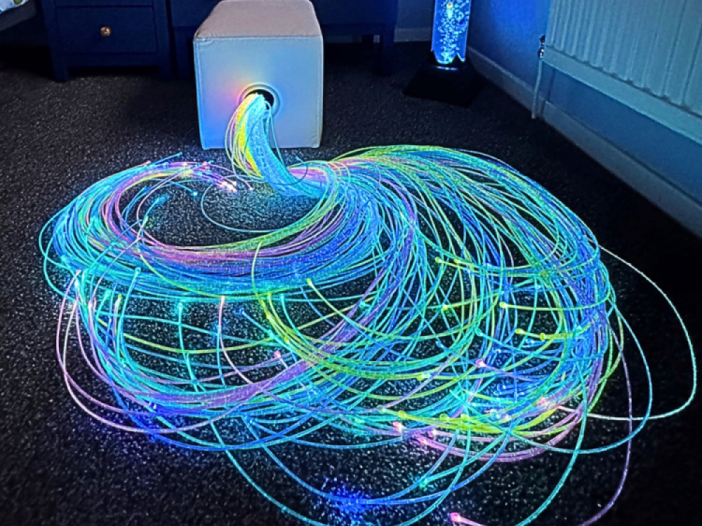 Coloured Fibre Optic Tails 1.5m x 150 tails
