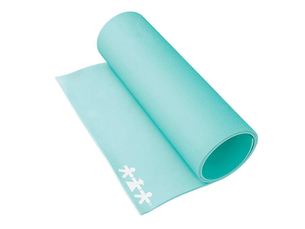 Wide gymnastic mat. Green