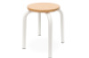 Stool on metal legs