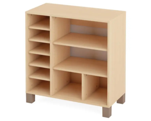 Large cabinet with shelves. Birch. Fresh Collection