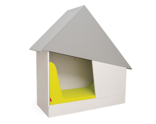 Cubo. Calming Hiding House grey-white