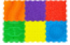 Massage Puzzle Floor Tiles – Bright Colours