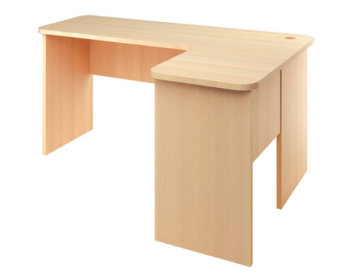 Prima desk right BEECH