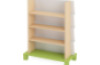 Double-sided bookcase 1. Green. Fresh Collection