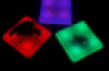 LED Liquid Floor Pod – Square Set of 3