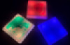 LED Liquid Floor Pod – Square Set of 3