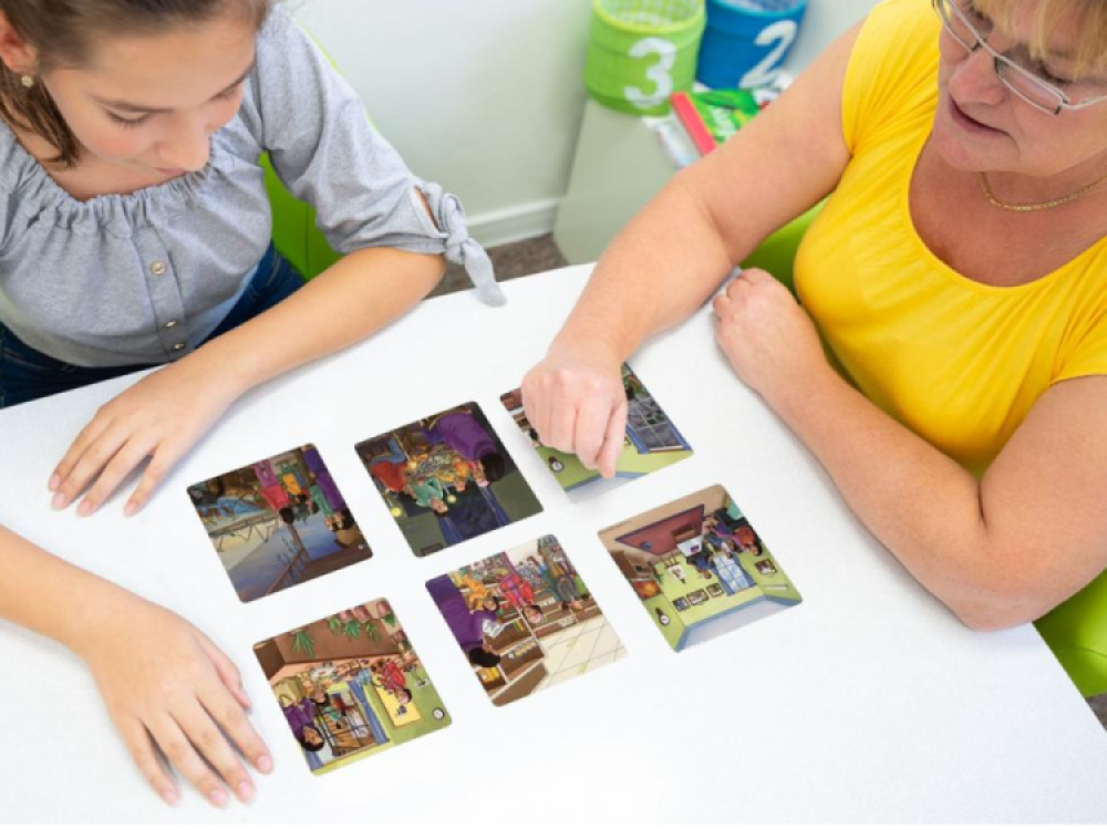 Community Helper Sequence Sequencing Cards for Speech Therapy – 12 Sets