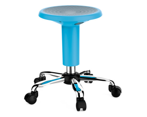 Mobile stool (blue)