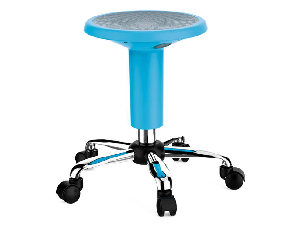Mobile stool (blue)