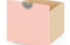 Cubo narrow rolling box. Pale pink