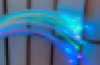 Fibre Optic Wand with  Coloured Tails