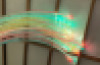 Fibre Optic Wand with  Coloured Tails
