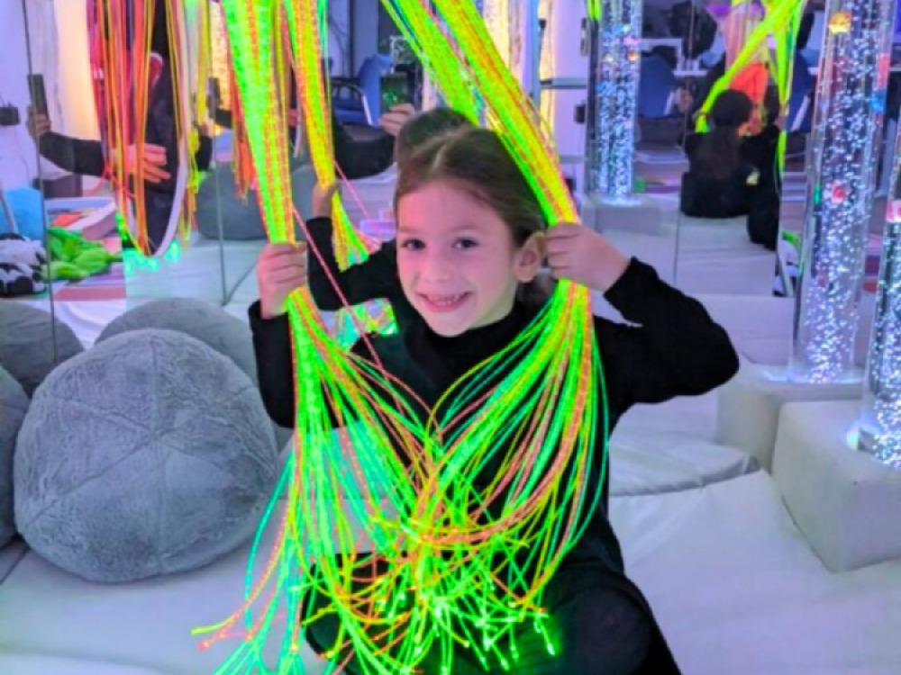 Fibre Optic Wand with  Coloured Tails