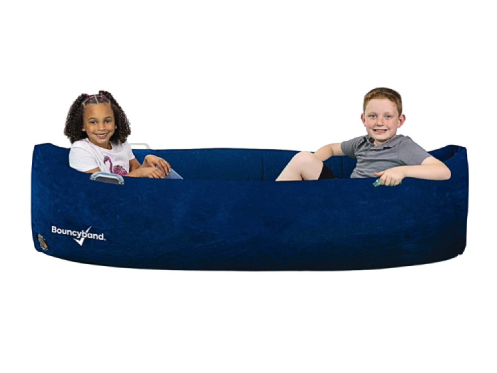 Bouncyband Hugging Inflatable Peapod Sensory Hug Canoe 2mtr/Blue