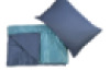 Light Weight Breathable Bamboo Fabric Weighted Blanket and Pillow Case 5kg | Grey/Green